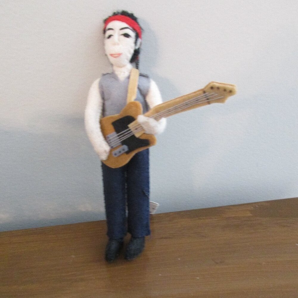 Bruce Springsteen  Year Around Felt Ornament - Handmade New